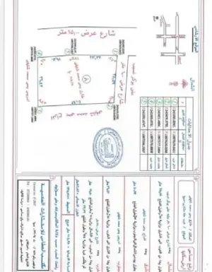 قطعة ارض بحجه للبيع . ارض في صبيا بحجج للبيع