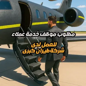 مطلوب موظف خدمة عملاء للعمل لدى شركة طيران كبرى
