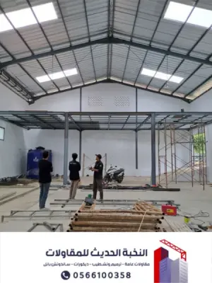تركيب هناجر ومستودعات ساندوتش بانل في جدة والرياض 0566100358