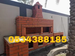 تنفيذ أفران وشوايات طوب في الأحساء والهفوف – جودة عالية وتصاميم احترافية | 0534388185