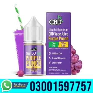 CBD VAPE JUICE PURPLE PUNCH 10ML Pakistan - 03001597757