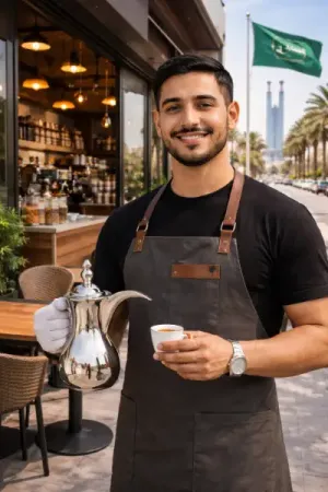 مطلوب معلم كافيه (موظف تحضير شاي وقهوة) للعمل فورآ في السعودية