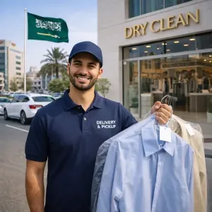 مطلوب شاب للعمل كموظف استلام وتسليم ملابس للعمل في معسلة في السعودية براتب جيد وإكراميات وعمولة على العمل