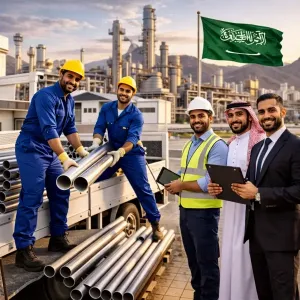 مطلوب موظفين مبيعات - جرد - مخازن - مستودعات للعمل في شركة متخصصة بتوريد الأنابيب في السعودية براتب ممتاز