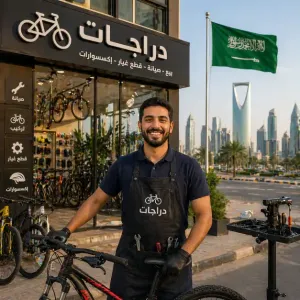 مطلوب عامل للعمل في السعودية بوظيفة عامل صيانة و تركيب دراجات للتوظيف الفوري براتب ممتاز