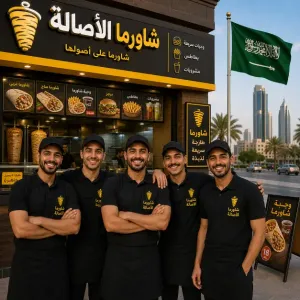 اعلن مطعم مشهور عن حاجته لتعيين موظفين مبتدئين بخبرة بسيطة للعمل في مطعم شاورما و وجبات سريعة