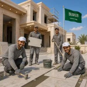 اعلن مقاول في السعودية عن حاجته إلى عمال ومعلمين سيراميك للعمل في جدة في مشاريع بناء متعددة - فلل فاخرة واسكانات ومشاريع بنية تحتية