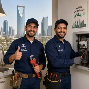 مقاول - شركة مقاولات و بناء و إنشاءآت هندسية في السعودية في الرياض يطلب عمال سباكة و كهرباء للعمل براتب ممتاز علمآ أن السكن متوفر