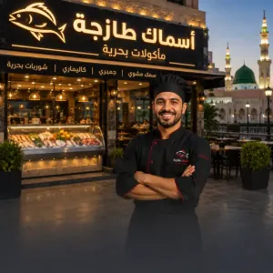 مطلوب موظف مصري للعمل في مطعم قيد الإنشاء في المدينة المنورة - حي الأعمدة - براتب ممتاز والأكل والسكن مؤمن بالكامل