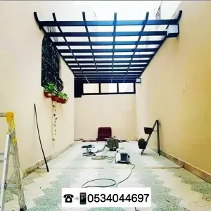 حداد مظلات سواتر سنادويش بنل بالرياض