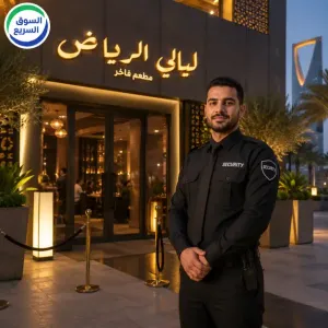 مطلوب حارس امن للعمل في مطعم فاخر في الرياض حي السليمانية وبراتب ممتاز جدآ