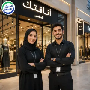 مطلوب موظف أو موظفة للعمل في محل أزياء وملابس في السعودية وبراتب ممتاز