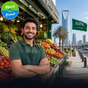 مطلوب عامل محلات خضار وفواكه للعمل في السعودية وبراتب ممتاز