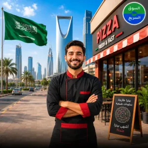 مطلوب موظف للعمل بوظيفة مساعد خباز بيتز ومعجنات وفطائر في مطعم بيتزا كبير في السعودية وبراتب ممتاز