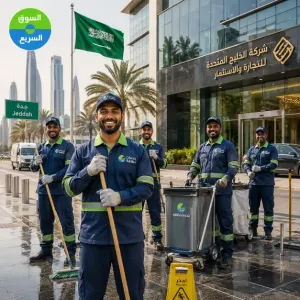 مطلوب عمال نظافة للتوظيف الفوري في شركة تنظيفات في جدة وبرواتب ممتازة