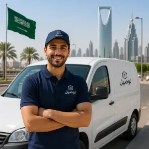 مطلوب سائق توصيل راتب 2500 ريال و البنزين والسيارة والنت على الشركة وبونص إضافي