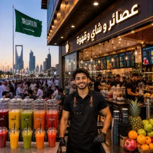 مطلوب فورآ . مطلوب شاب معلم عصائر و شاي للعمل في مقهى راقي في الرياض وبراتب ممتاز