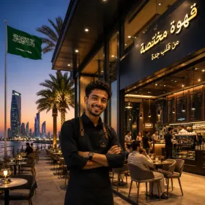 مطلوب شاب يمني للعمل باريستا في كافيه راقي جدآ بمدينة جدة - المملكة العربية السعودية براتب ممتاز