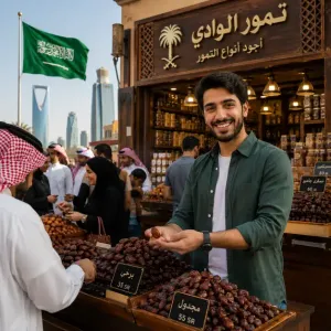 مطلوب بائع للعمل في محل تمور فاخرة في السعودية وبراتب ممتازة