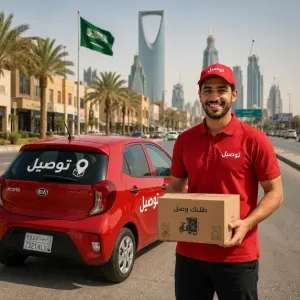 مطلوب موظف توصيل طلبات للعمل في شركة توصيل كبرى براتب 4000ريال