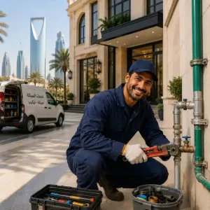مطلوب موظف مصري لديه خبرة في السباكة للعمل في شركة في السعودية وبراتب ممتاز (السكن_متوفر_مجانآ)