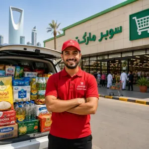 مطلوب موظف توصيل مواد تموينية للعمل في سوبرماركت كبير في الرياض وبراتب ممتاز