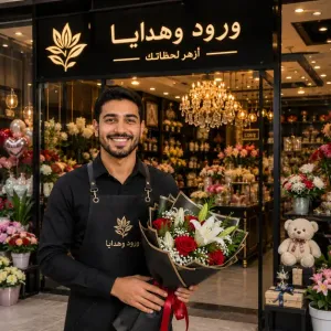 مطلوب موظف للعمل في تنسيق الورود والهدايا في محل أزهار متخصص في السعودية وبراتب ممتاز
