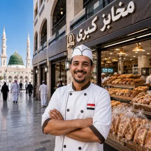 مطلوب موظف مصري للعمل في مخبز في المدينة المنورة