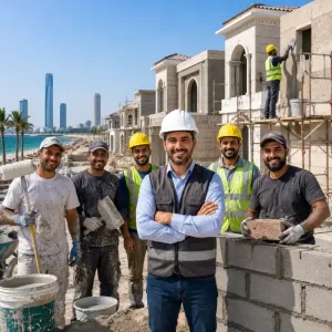 مطلوب عمال و مطلوب مشرف للعمل مع مقاول في مدينة جدة وبرواتب ممتازة