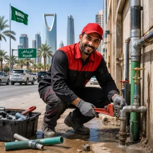 مطلوب سباك للعمل بنظام الأجرة اليومية في الرياض . العمل يوميآ وبأجرة 150ريال و 30ريال بدل مواصلات