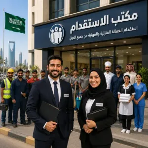مطلوب موظف او موظف استقدام للعمل في مكتب استقدام عمالة وافدة الرياض وبراتب ممتاز