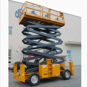 Scissor lifts for rent, electric scaffolding for rent, worker lifting platforms for rent
