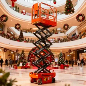 Scissor lifts for rent, electric scaffolding for rent, worker lifting platforms for rent