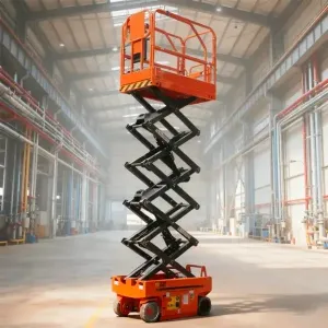Scissor lifts for rent, electric scaffolding for rent, worker lifting platforms for rent