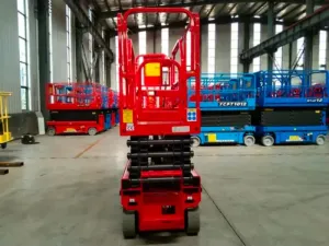 Scissor lifts for rent, electric scaffolding for rent, worker lifting platforms for rent