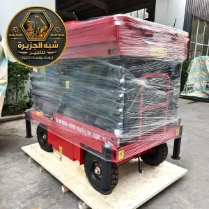 سيزر لفت للايجار في جدة | منصه رفع ثقيلة للمواد البناء الثقيلة والخفيفة للايجار في جدة
