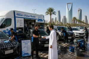 مطلوب عمال غسيل سيارات للعمل في مغسلة سيارات متنقلة براتب ممتاز وإكراميات يومية من الزبائن