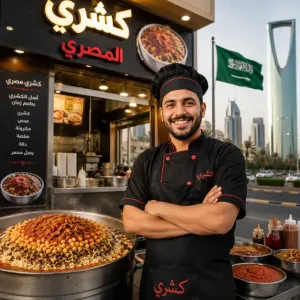 مطلوب شيف كشري مصري للعمل في مطعم أكلات مصرية في السعودية وبراتب ممتاز