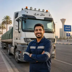 مطلوب سائق شاحنة للعمل في مؤسسة خاصة في السعودية وبراتب ممتاز