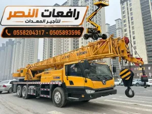 كرين وونش للإيجار في الدمام  | رافعة متنقلة Mobile Crane وونش هيدروليكي | 50 طن – 80 طن – 100 طن | تأجير معدات رفع ثقيلة للمصانع والمشاريع والإنشاءات