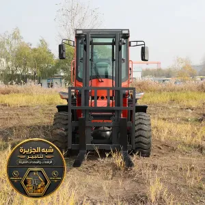 فوركلفت للايجار في جدة | تاجير رافعة شوكية ديزل حديثة جديدة في جدة