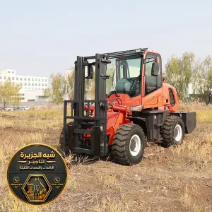 فوركلفت للايجار في جدة | تاجير رافعة شوكية ديزل حديثة جديدة في جدة