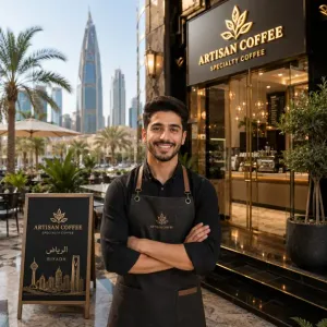 مطلوب باريستا للعمل في مقهى راقي في حي طويق في الرياض وبراتب ممتاز