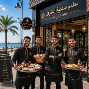 مطلوب موظف في قسم المخبز للعمل في مطعم فاخر متخصص بالفطور الشرقي في السعودية وبراتب ممتاز