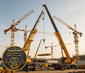 كرين للايجار في جدة | تاجير ونش في جدة | كرينات ديزل معدات ثقيلة