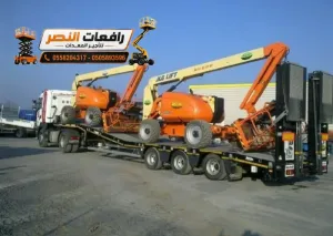 مان لفت كهربائي للايجار المدينة المنورة  | Electric Man Lift منصة رفع 8م 10م 12م 16م