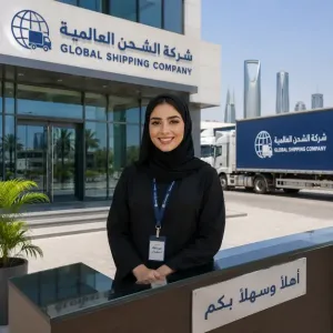 مطلوب موظفة استقبال للعمل في شركة شحن في الرياض وبراتب ممتاز
