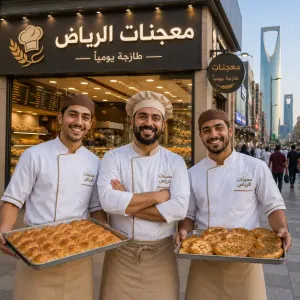 مطلوب عامل للعمل في محل معجنات في السعودية وبراتب ممتاز