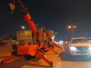 Spider creane for rent Ryadh سبايدر كرين للايجار الرياض