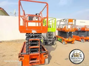تأجير سيزر لفت في الرياض || Scissor lift hire Riyadh || مقاسات 8متر 12متر 16متر 18متر || 0564548663
